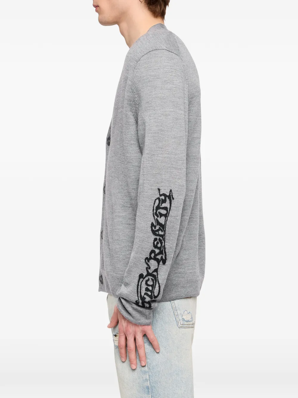 Zadig&Voltaire Remi wollen vest Grijs
