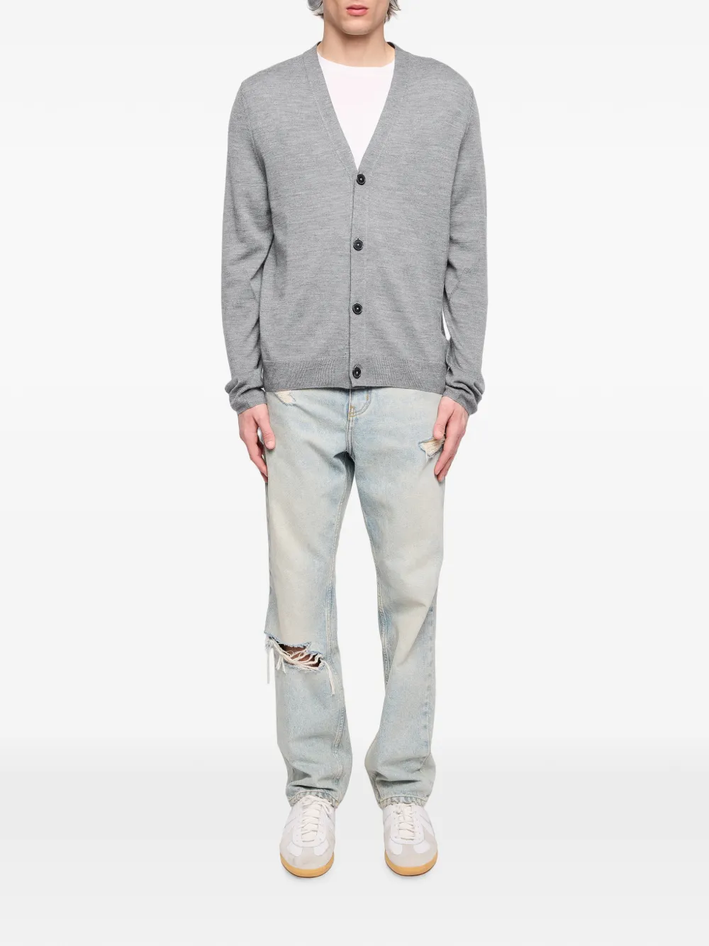 Zadig&Voltaire Remi wollen vest Grijs