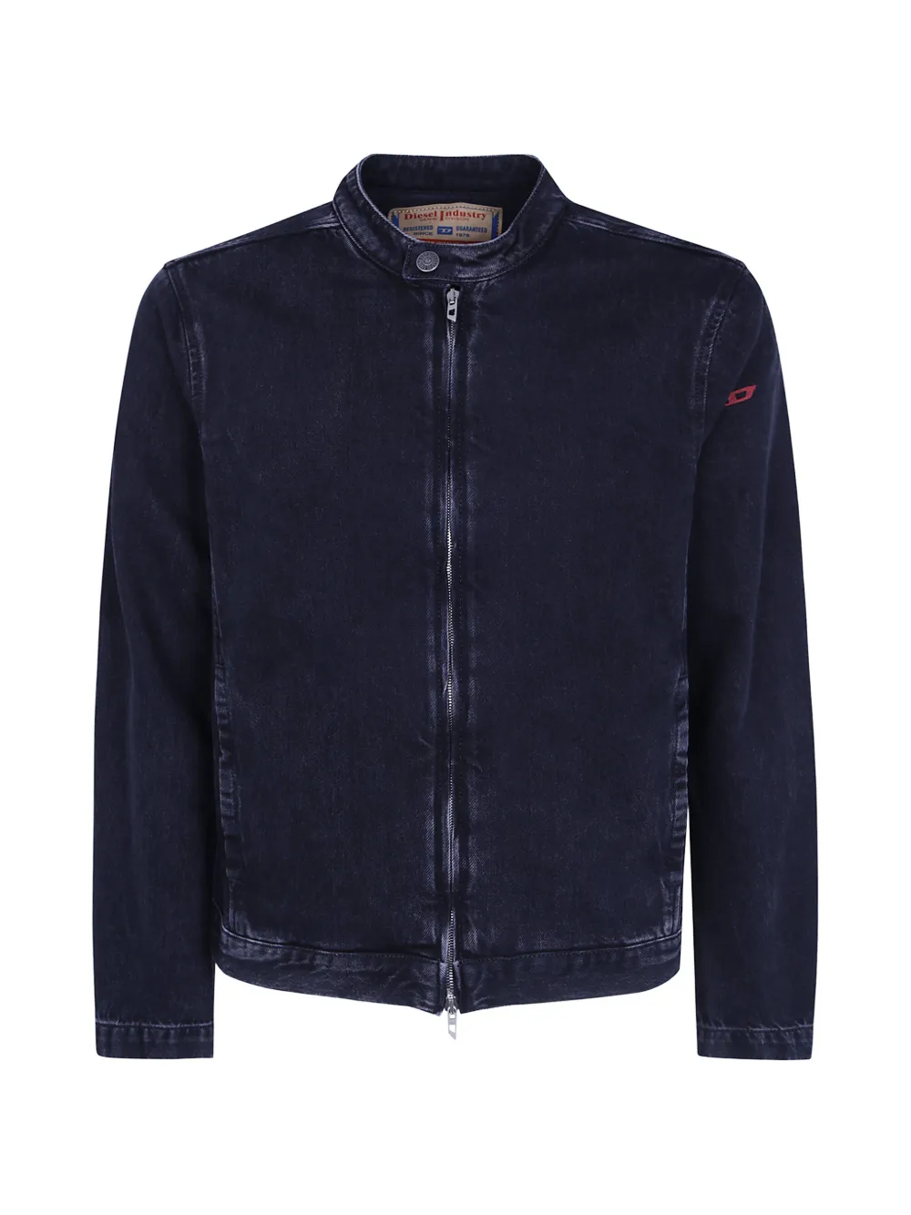 Diesel zip-up denim jacket - Blu