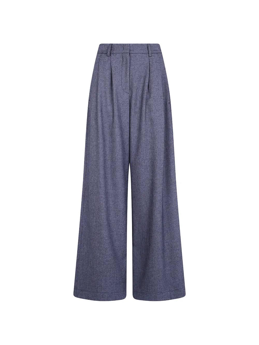 DRHOPE pleated palazzo pants - Grigio