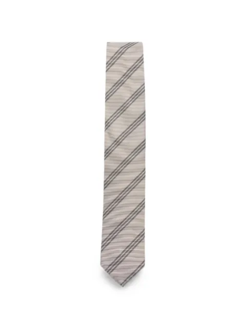 Lardini striped-pattern tie