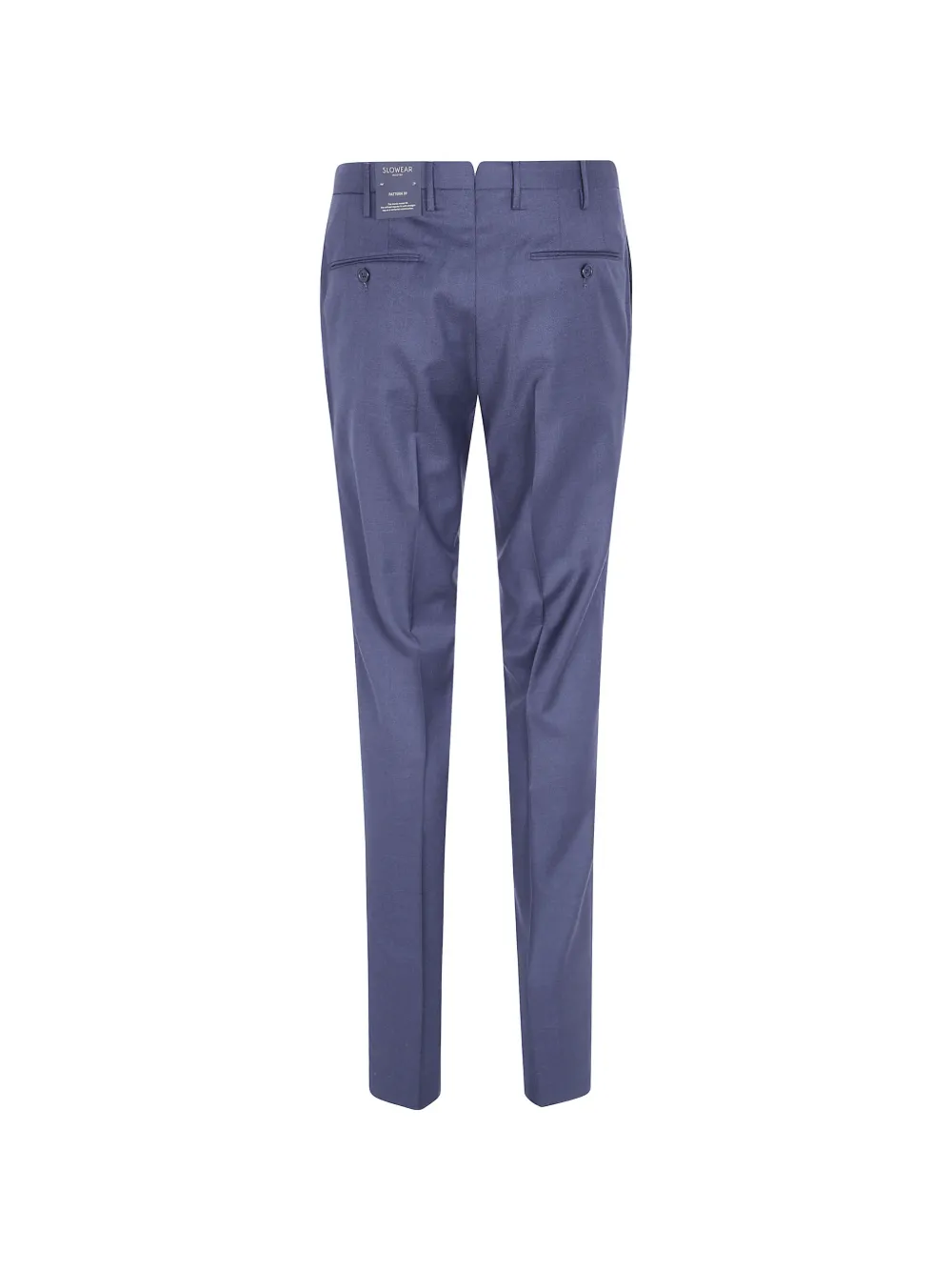 Incotex Wollen pantalon met plooien Blauw