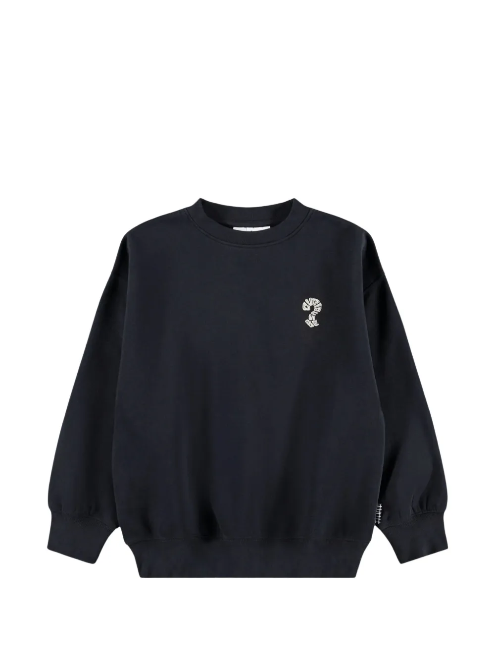 Molo logo-embroidered sweatshirt - Nero