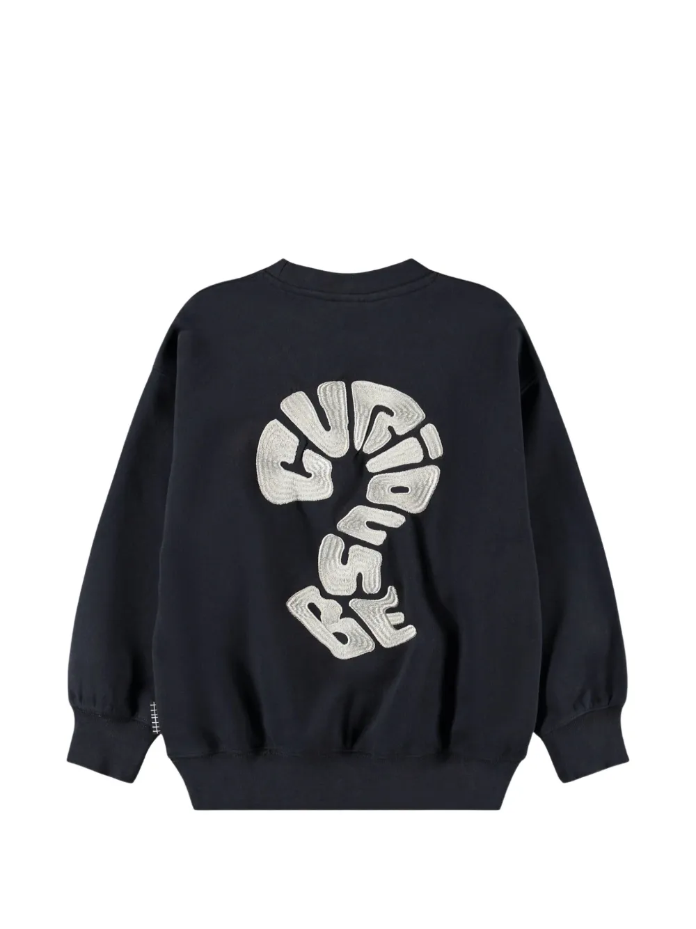 Molo logo-embroidered sweatshirt Zwart