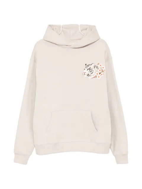 Melt graphic-print hoodie
