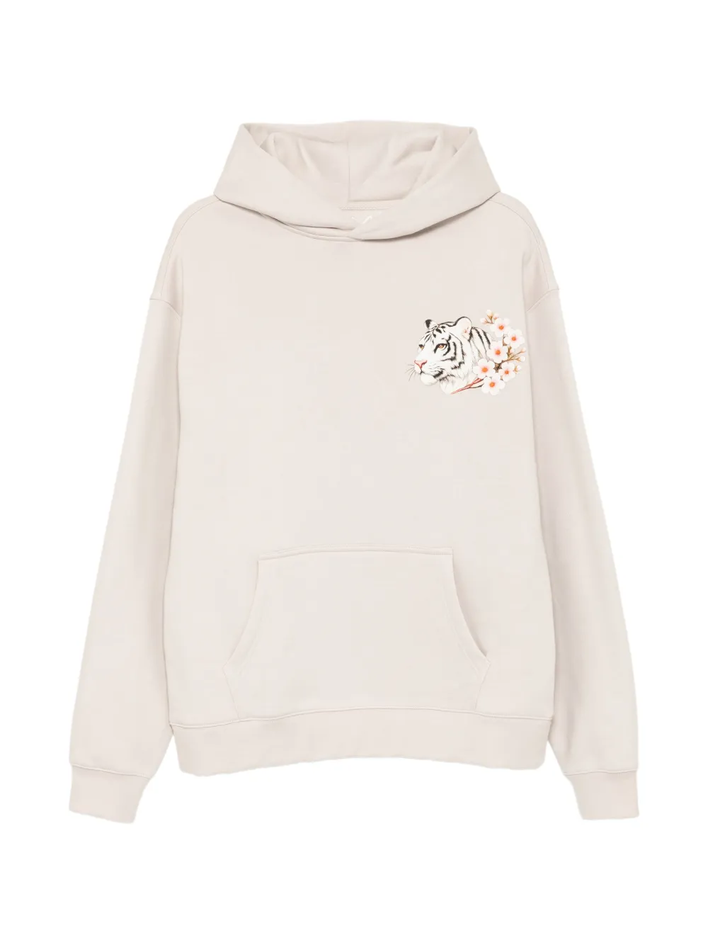 Melt graphic-print hoodie | Neutrals | Image 1