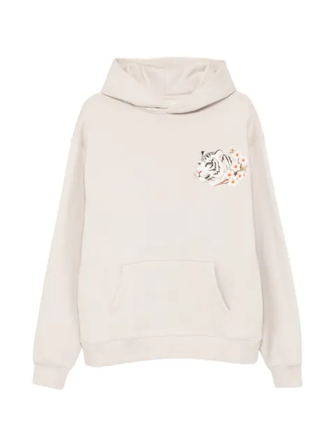 Melt graphic-print hoodie