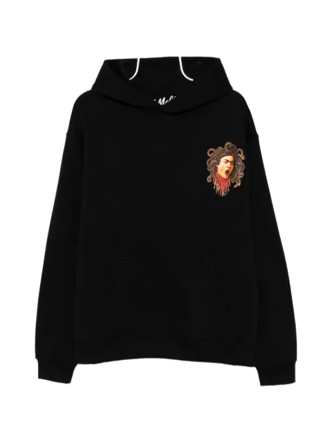 Melt graphic-print hoodie