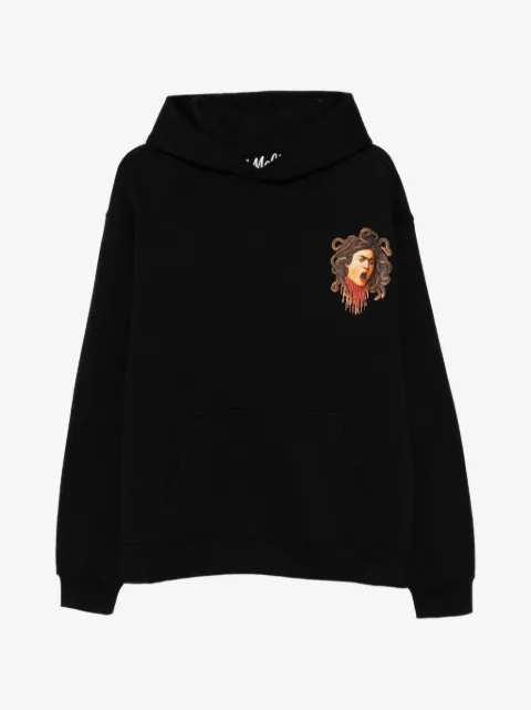 Melt hoodie con estampado gráfico