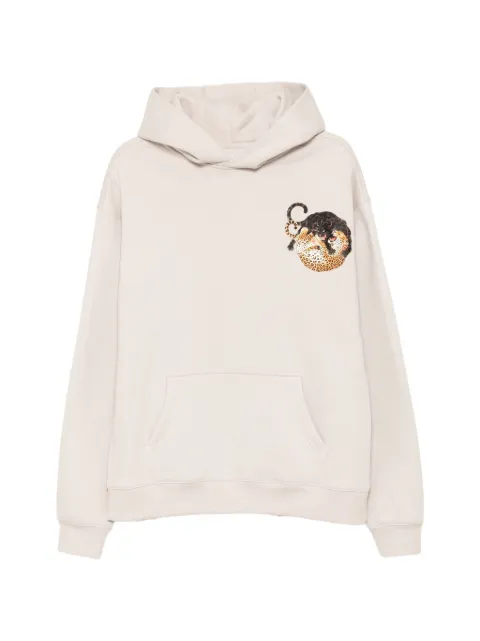 Melt graphic-print hoodie