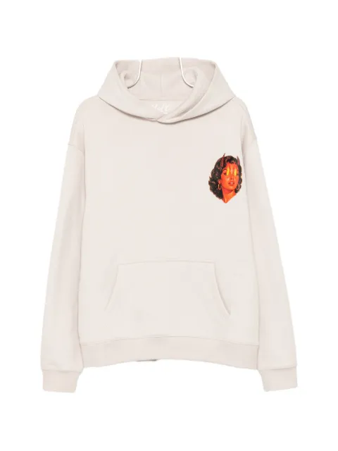 Melt graphic-print hoodie