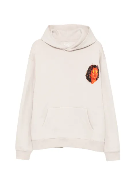 Melt graphic-print hoodie