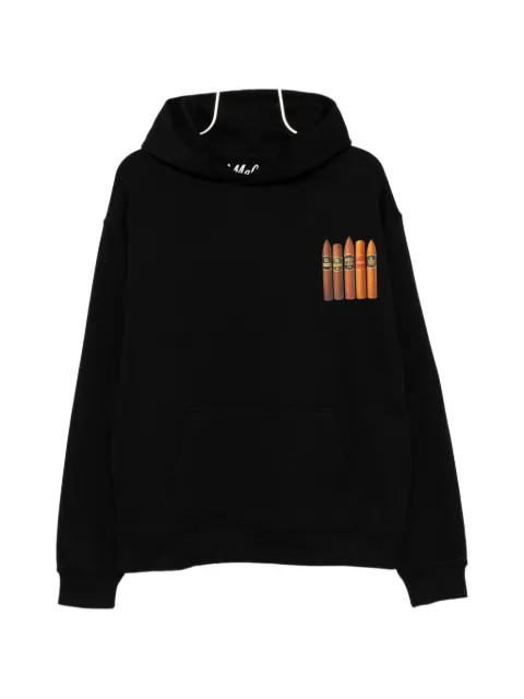 Melt graphic-print hoodie