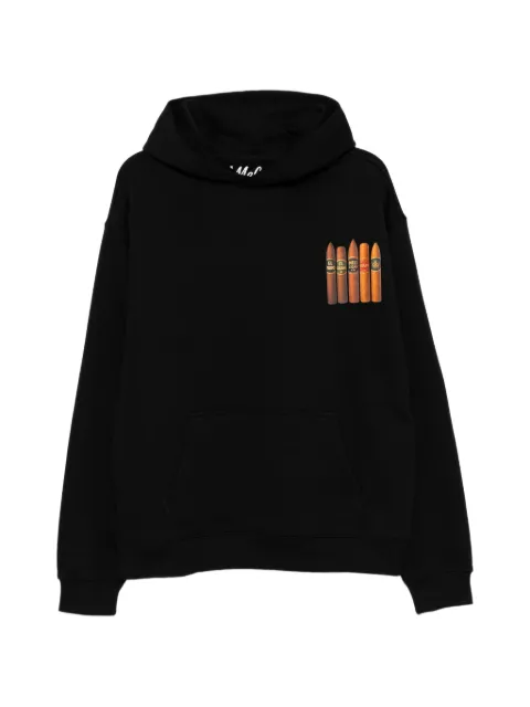 Melt graphic-print hoodie