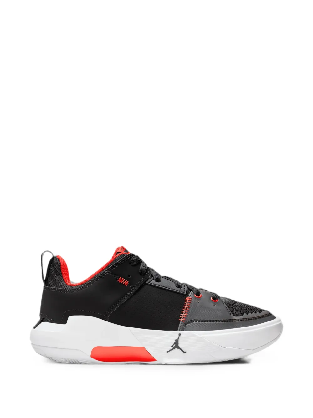 Jordan Kids One Take 5 "Black White Anthracite Habanero Red" sneakers Zwart
