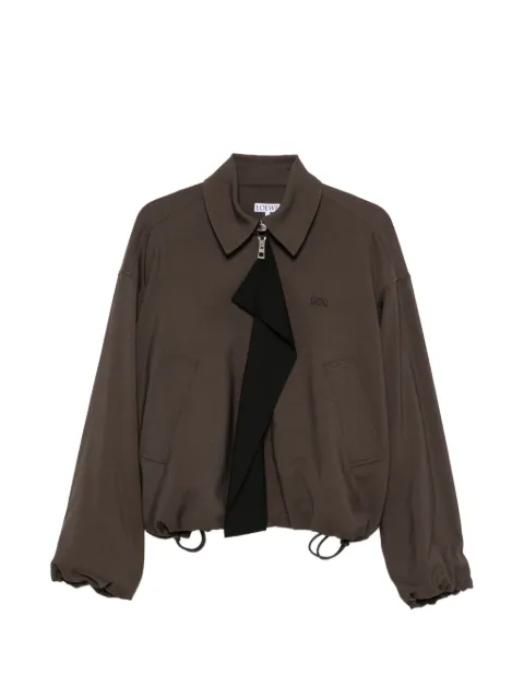 LOEWE logo-embroidered jacket