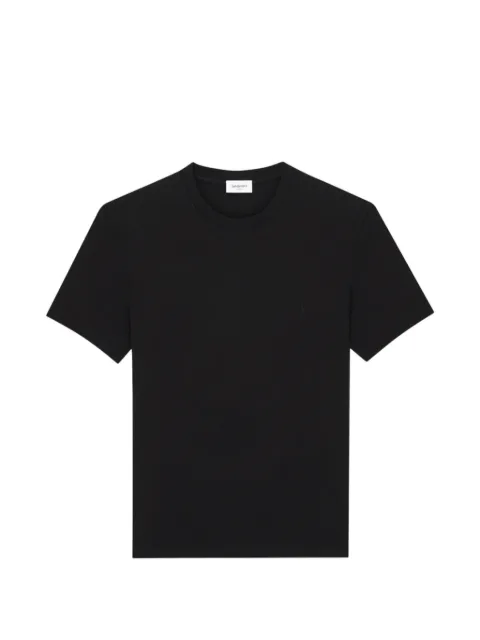 Saint Laurent Cassandre ribbed T-shirt