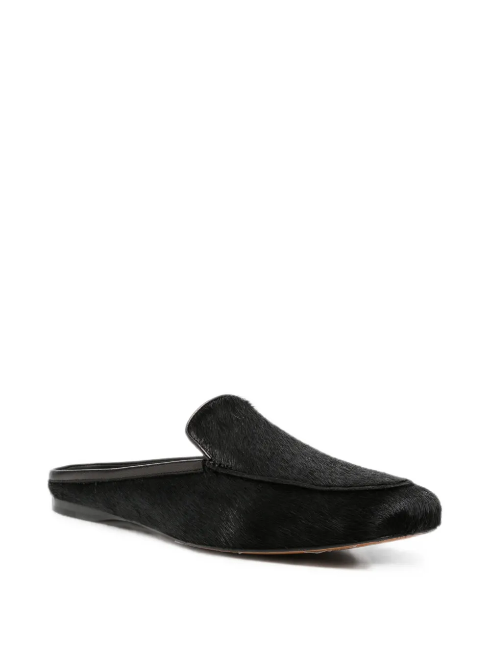 Forte almond-toe loafers Zwart