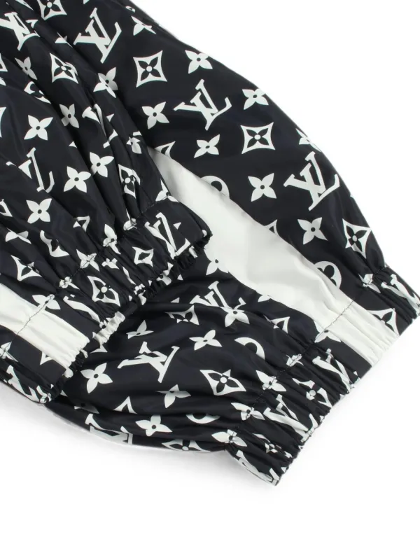 Louis Vuitton Pre-Owned 2020s モノグラム トラックパンツ | ブラック
