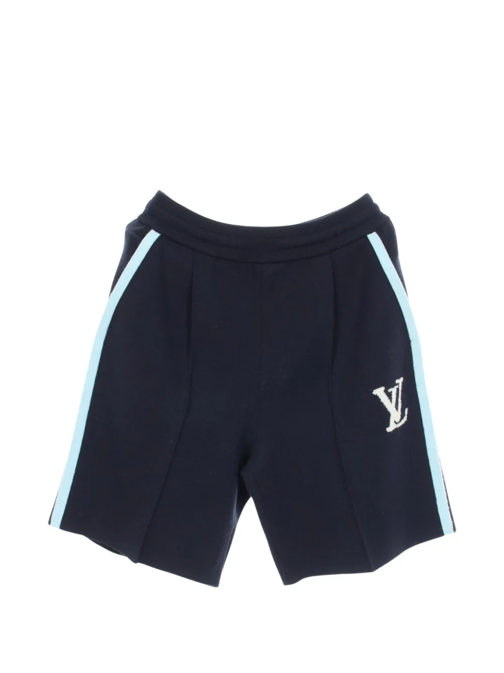 Louis Vuitton Pre-Owned 2020s LV-logo shorts - Blu