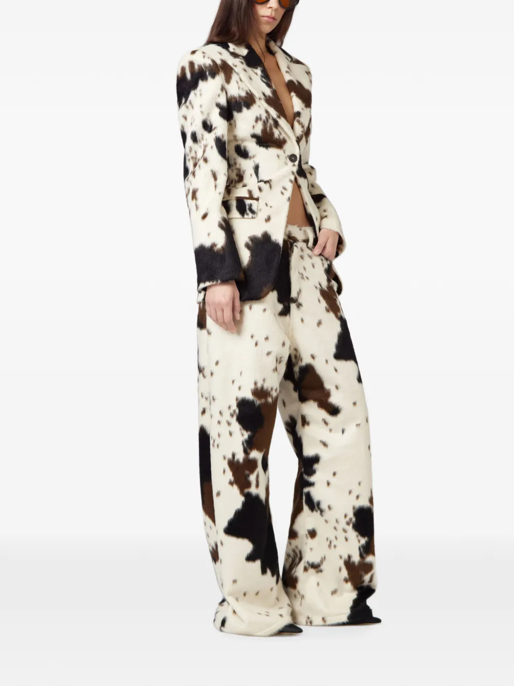 Giuseppe Di Morabito Blazer met enkele rij knopen Beige