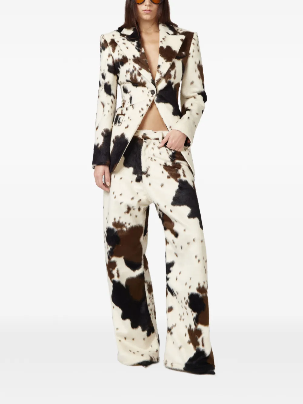 Giuseppe Di Morabito Blazer met enkele rij knopen Beige