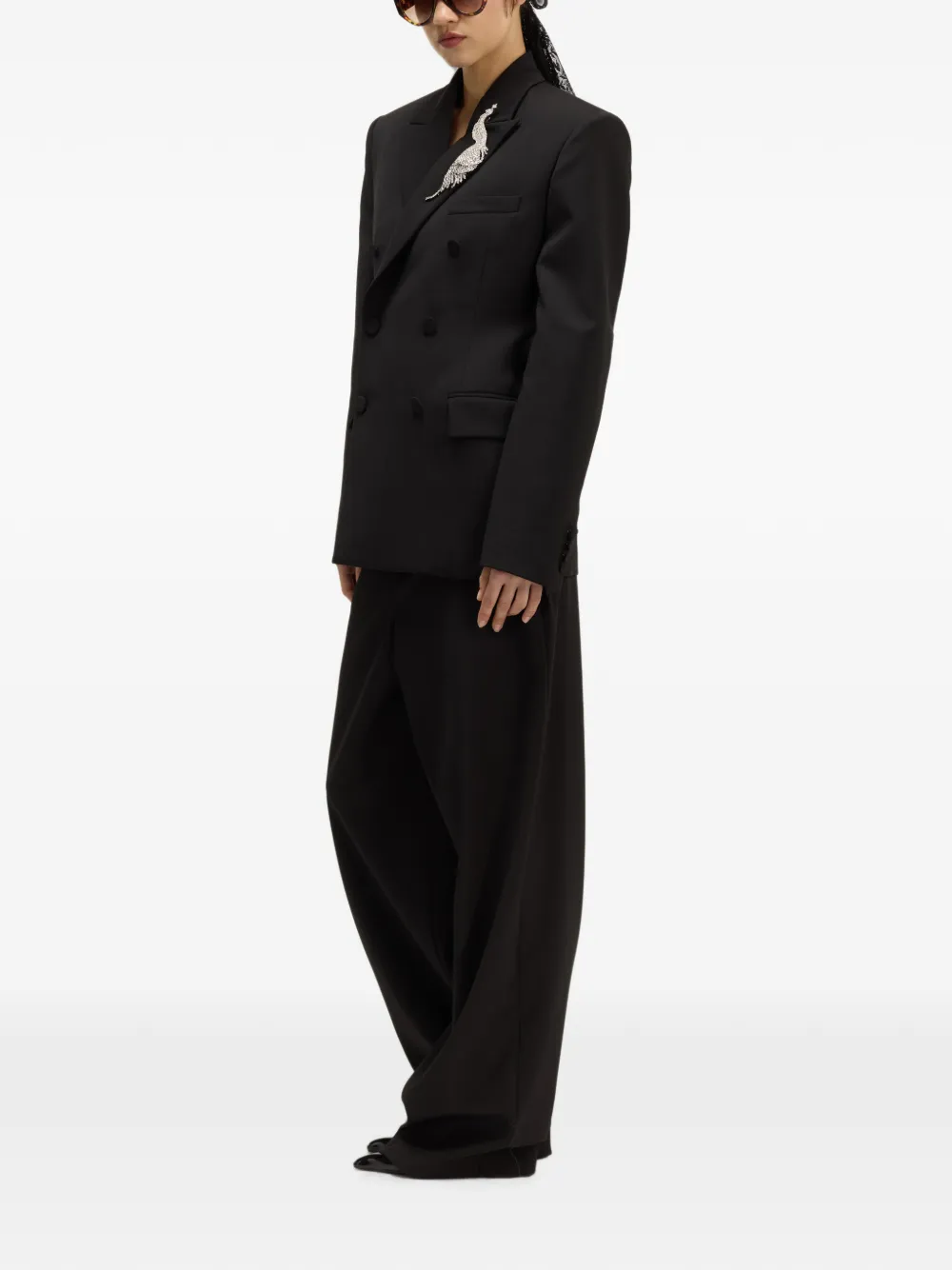 Giuseppe Di Morabito Blazer met dubbele rij knopen Zwart