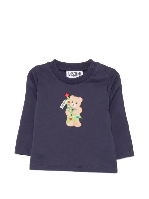 Moschino Kids Teddy Bear print T-shirt