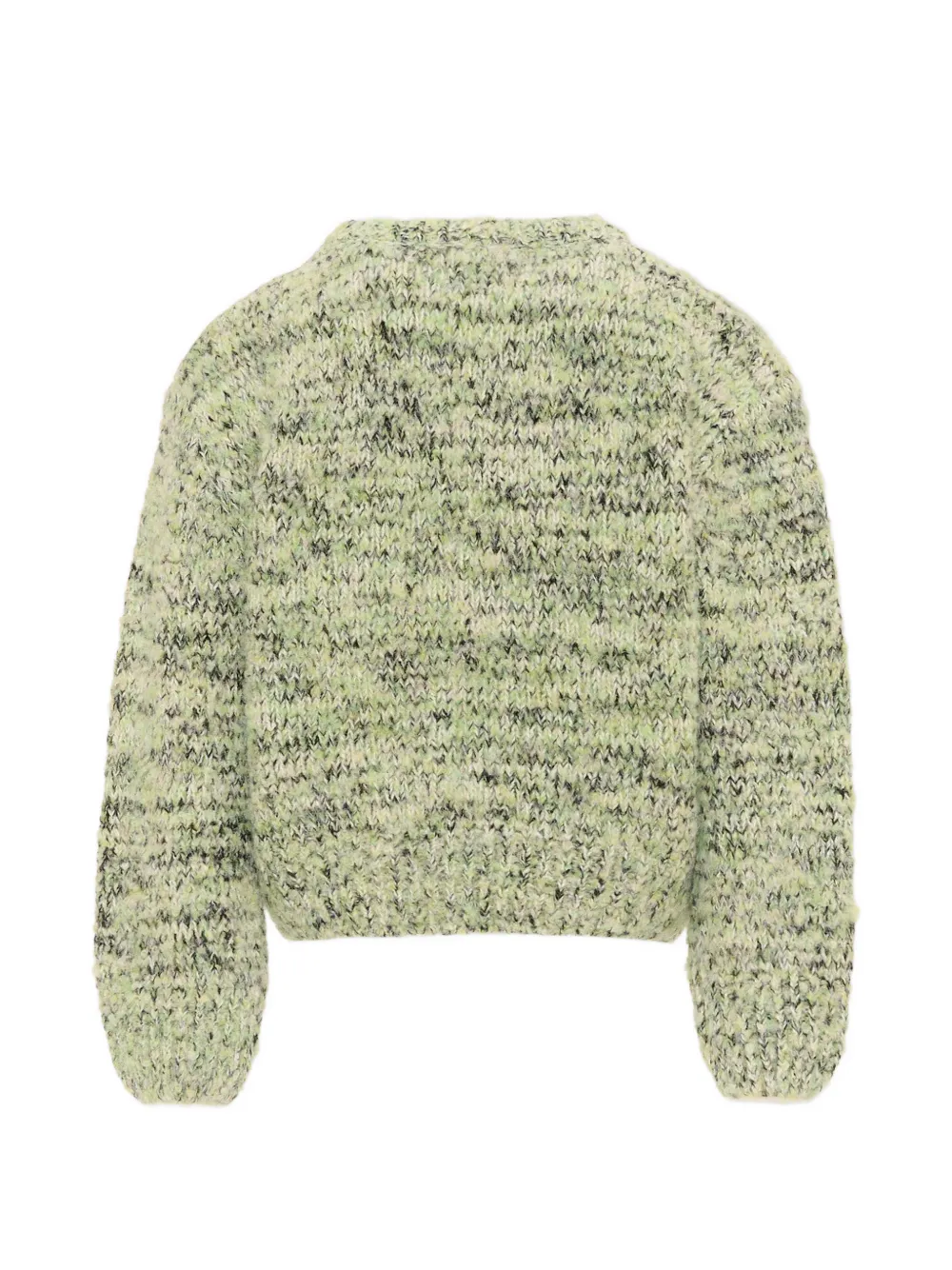 Molo Gulia chunky gebreide trui met logo-patch Groen