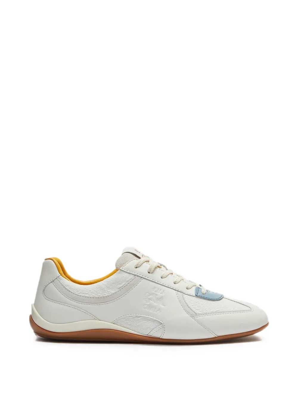 LILI CURIA Zola panelled sneakers - Nude