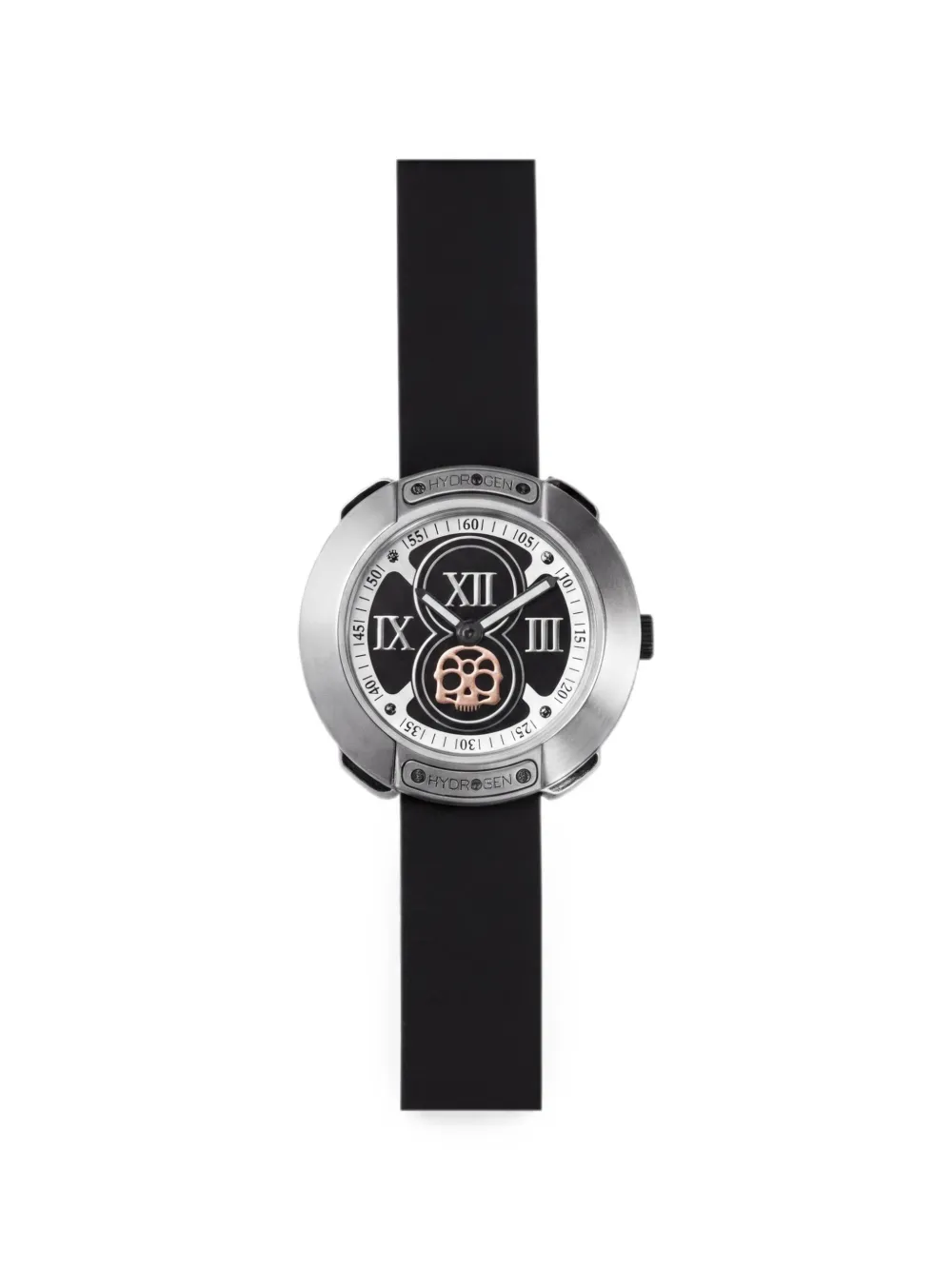 Hydrogen Vista Armbanduhr mit Totenkopf 29mm - Schwarz