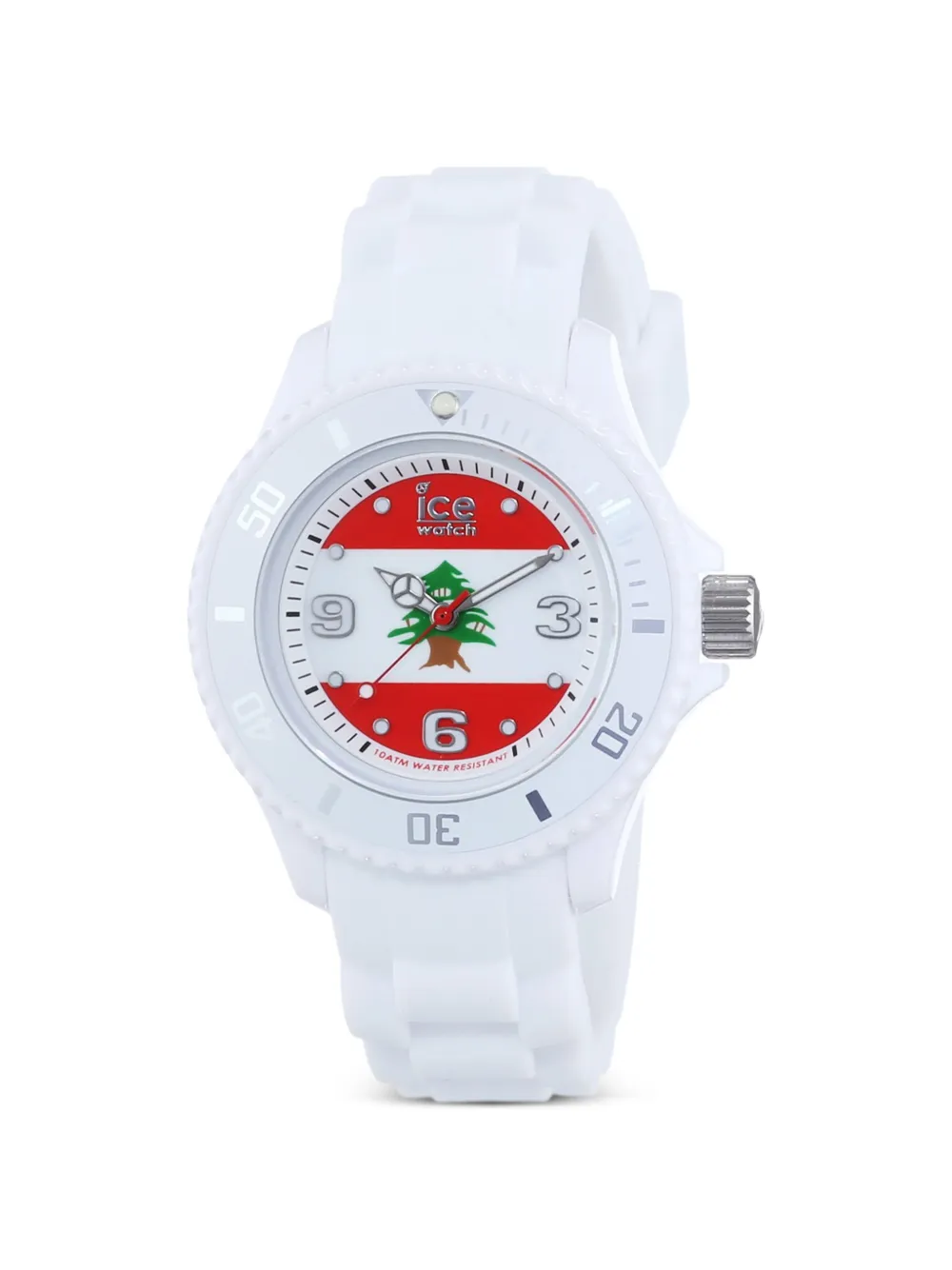 ice watch 레바논 플래그 40mm 시계 | 화이트 | Image 1