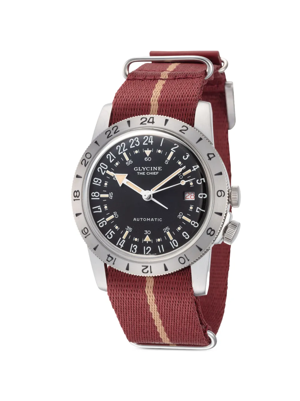 Glycine Orologio Airman The Chief 40mm - Nero