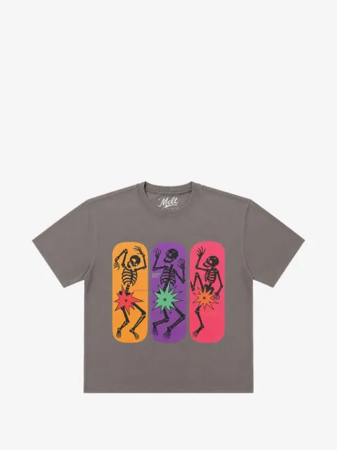 Melt graphic-print T-shirt