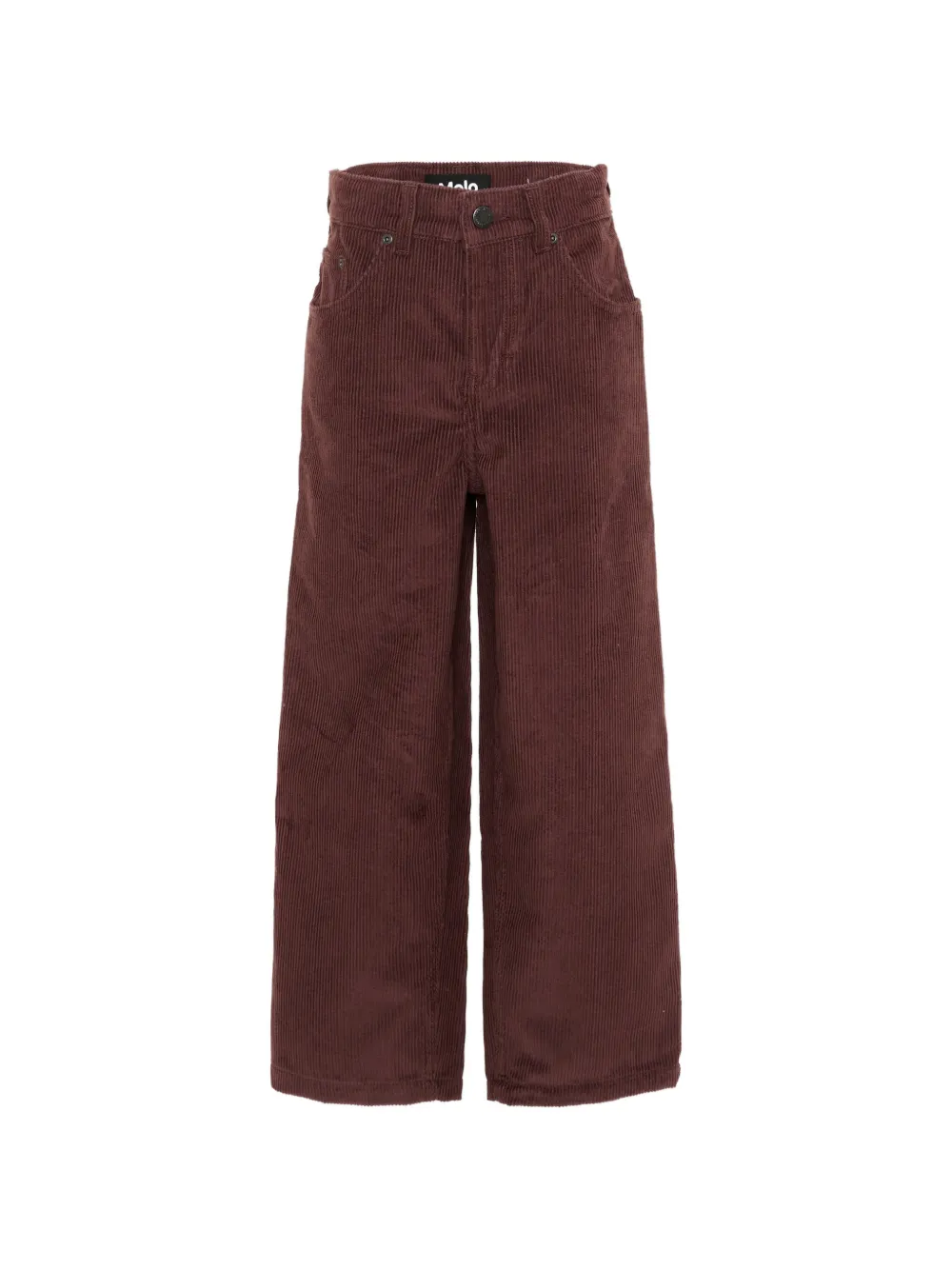 Molo Aiden corduroy-effect trousers - Rosso