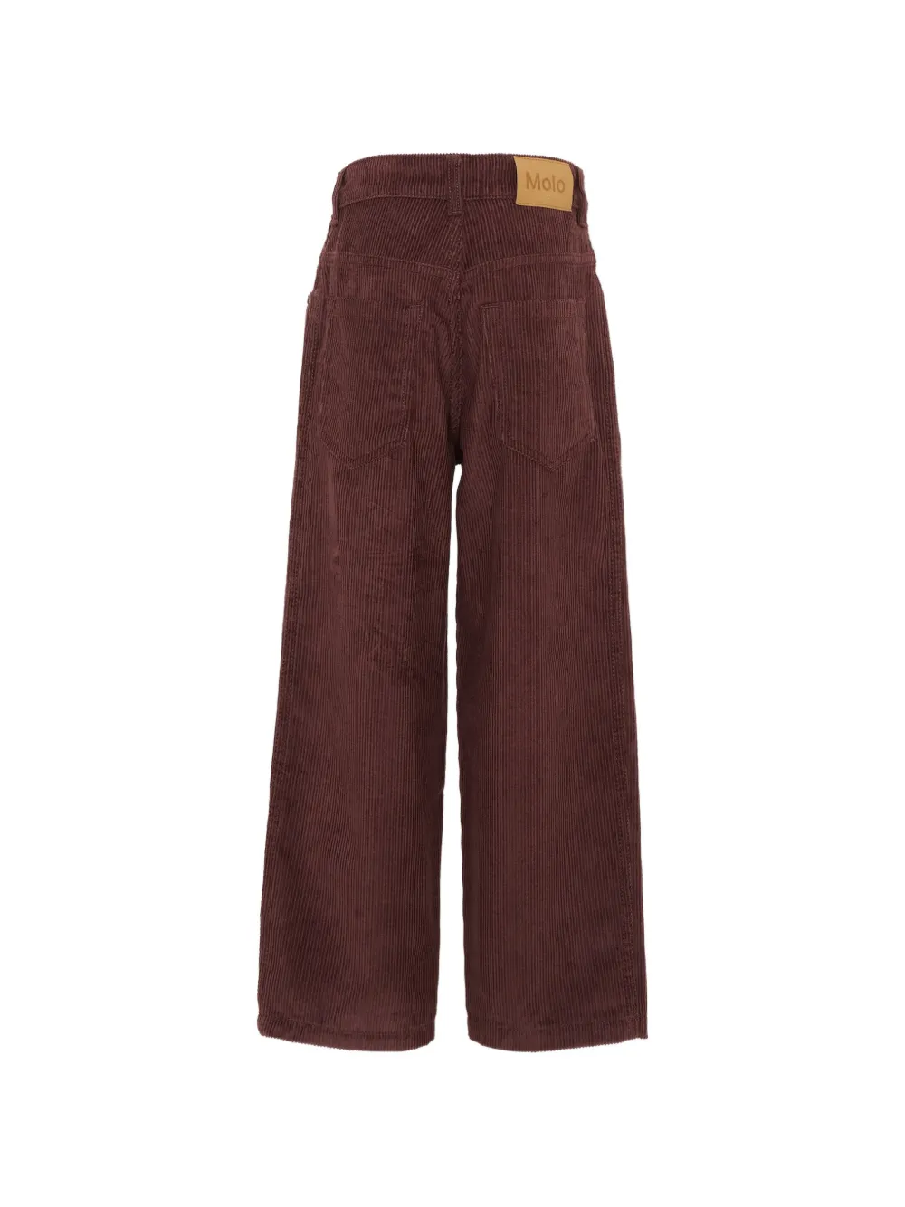 Molo Aiden broek met ribfluwelen effect Rood
