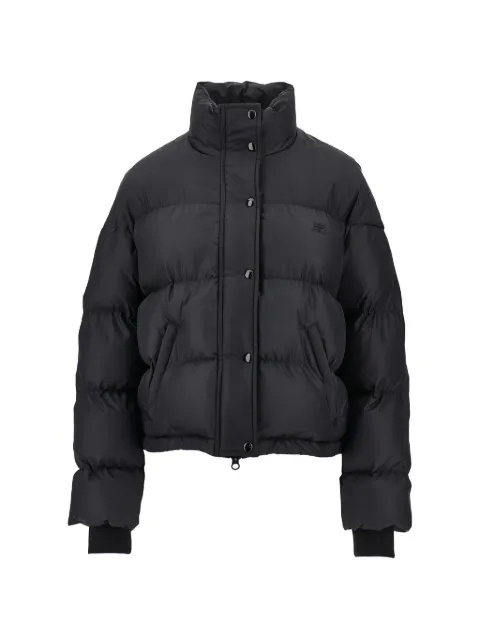 Courrèges chaqueta con cremallera