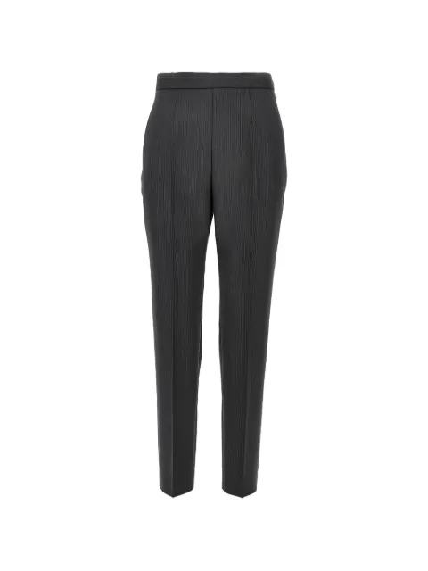 Jil Sander pantalones de vestir con rayas diplomáticas estampadas