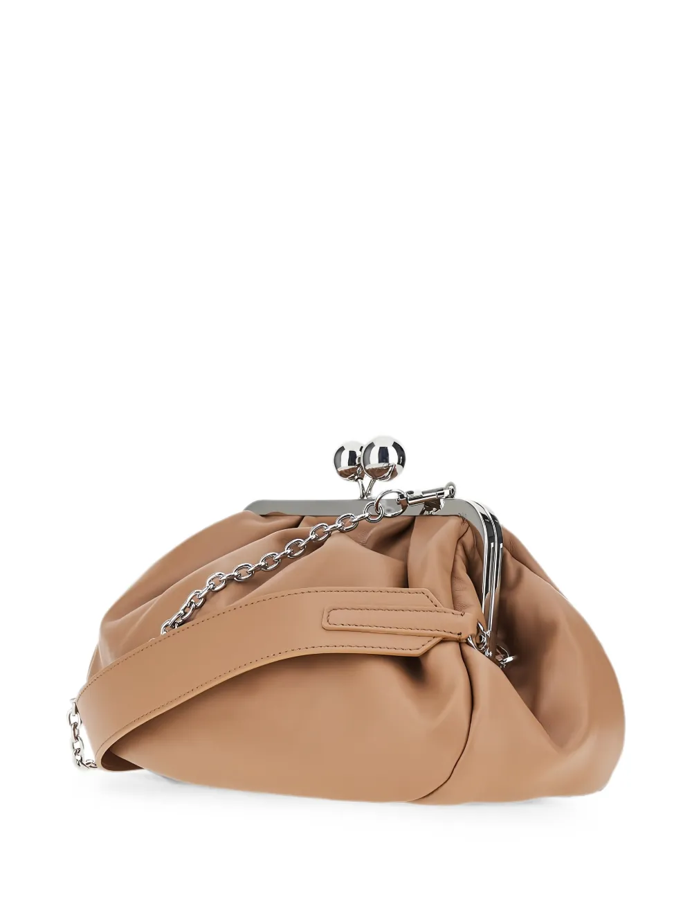 Weekend Max Mara Pasticcino leren shopper Beige
