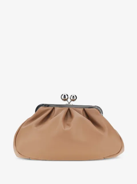 Weekend Max Mara bolso shopper Pasticcino de piel
