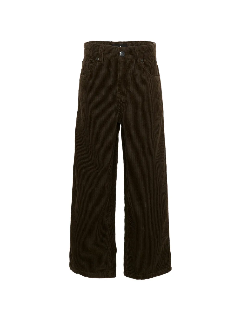 Molo Aiden corduroy-texture trousers - Marrone