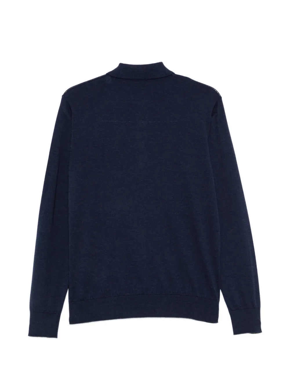 Eleventy Poloshirt met lange mouwen Blauw
