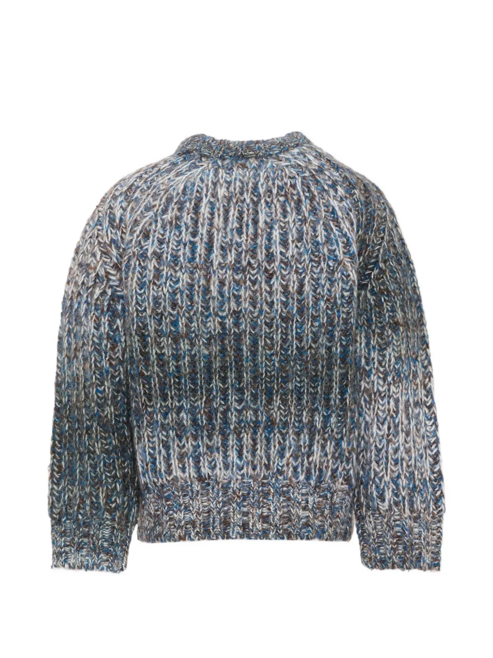 Molo Bosse grofgebreide trui met raglan mouwen Grijs