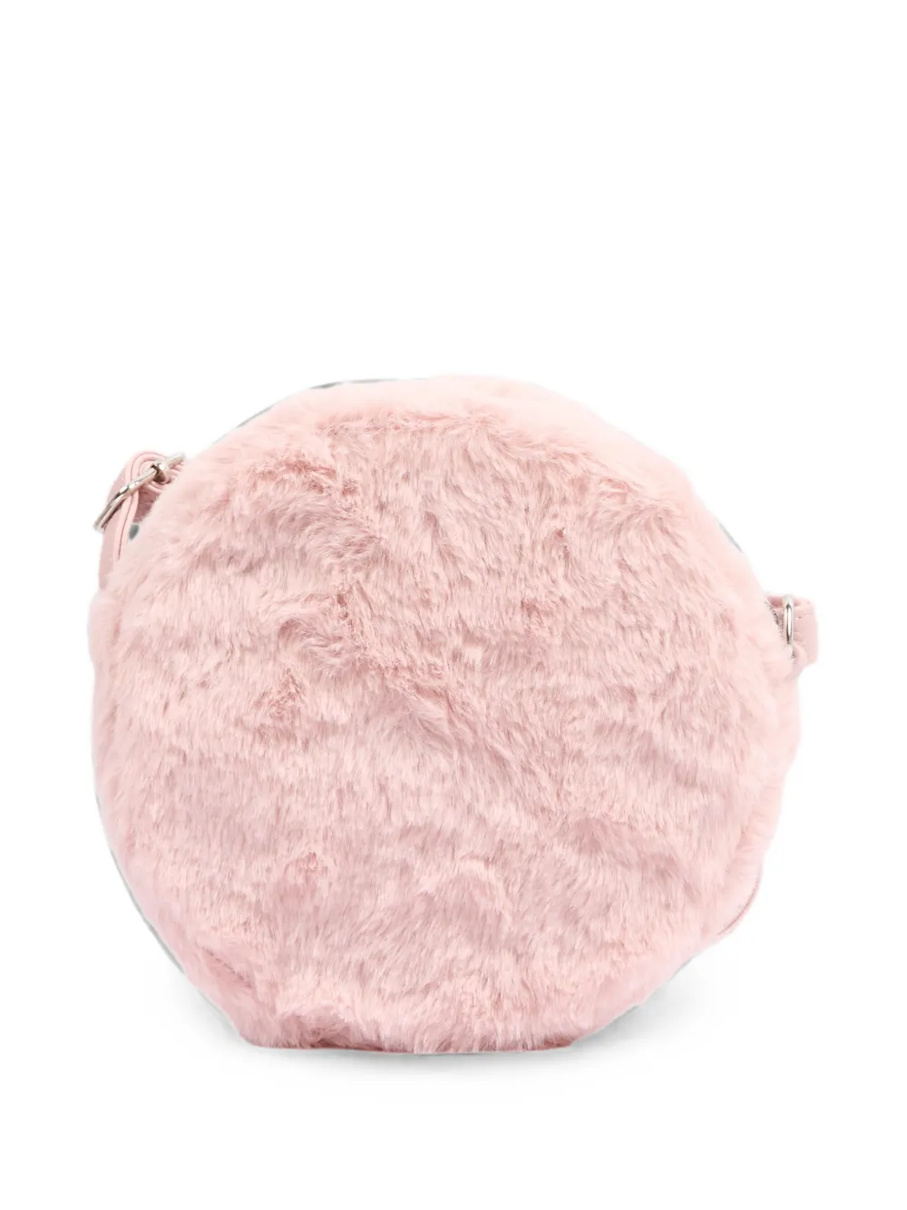 Molo Fluffy schoudertas met smiley Roze