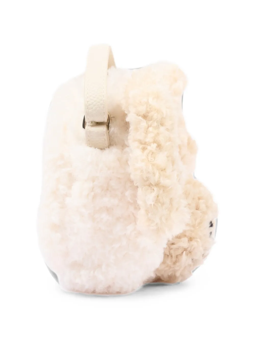 Molo Poodle schoudertas met dieren-patroon Beige