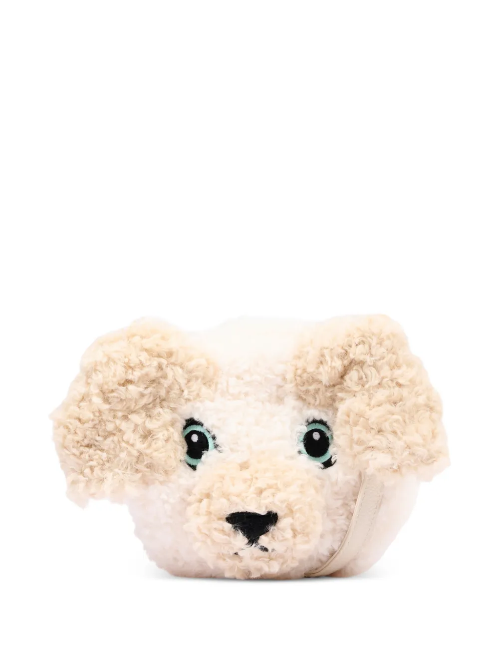 Molo Poodle animal-motif shoulder bag - Toni neutri