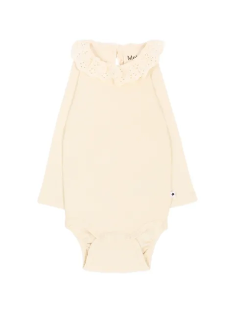 Molo Faye broderie-anglaise ruffled bodysuit