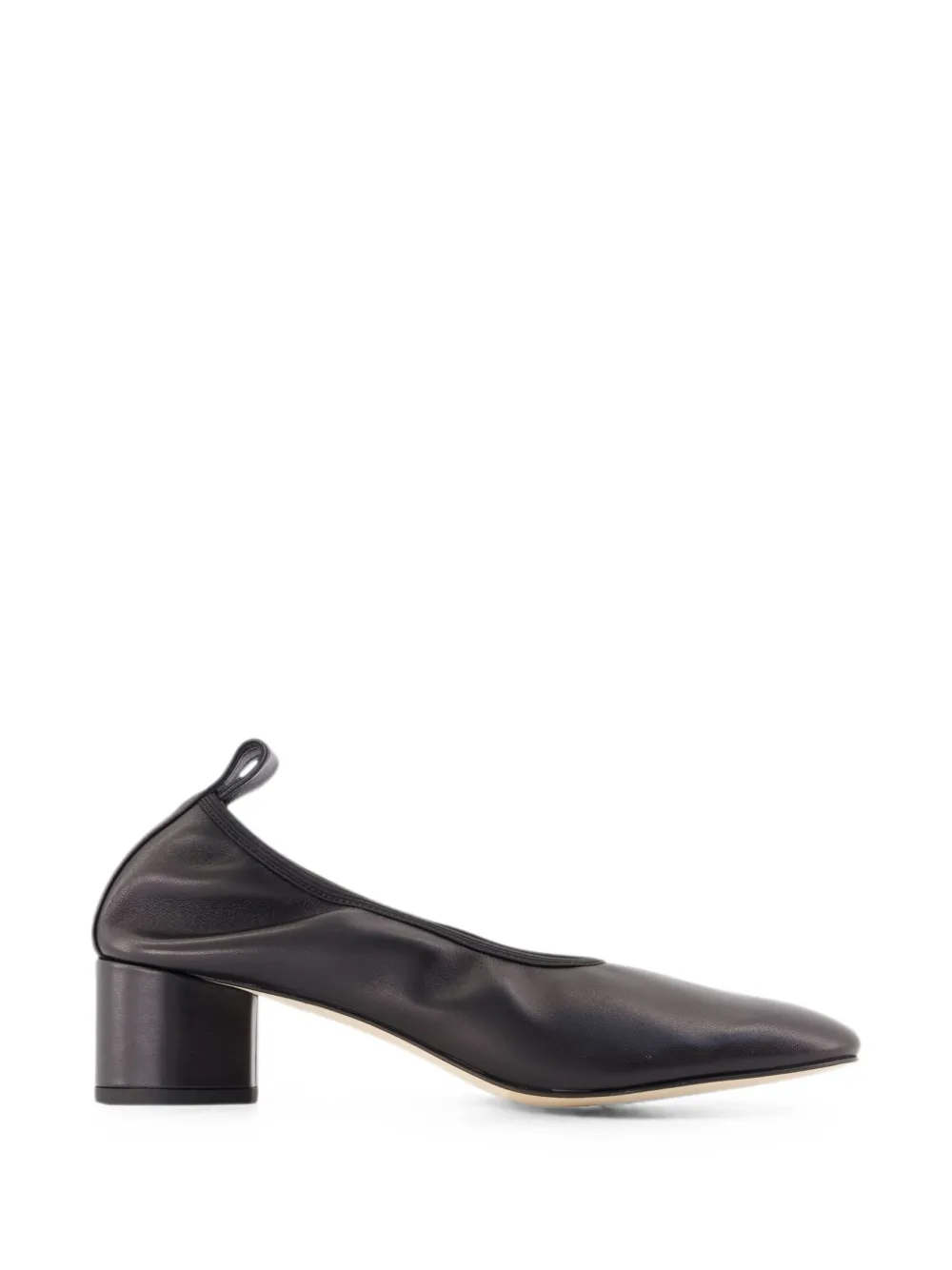 Aeyde Gemma block-heel pumps Zwart