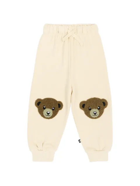 Molo Simeon bear-patch track pants
