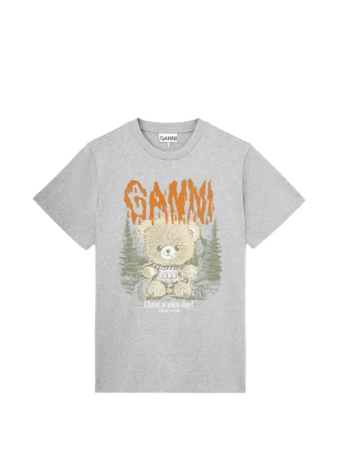 GANNI フォレスト テディ Tシャツ